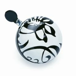 Electra Glocke Ding Dong Blanc Et Noir