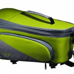 Racktime Gepäckträgertasche Talis Plus Trunk Bag Lime Green/stone Grau