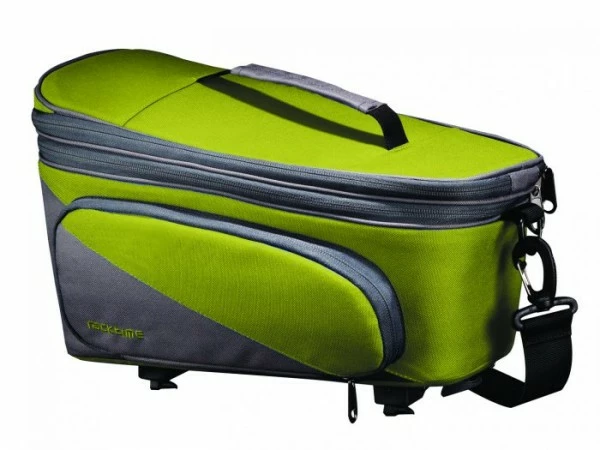 Racktime Gepäckträgertasche Talis Plus Trunk Bag Lime Green/stone Grau