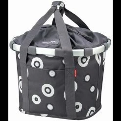 Reisenthel Bikebasket Bubbles Anthracite KLICKfix